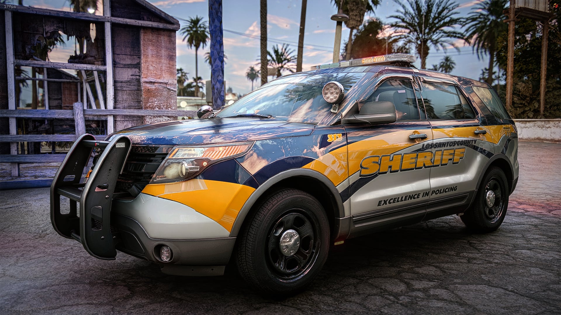 2013 Ford Explorer FPIU, Liberty II Lightbar