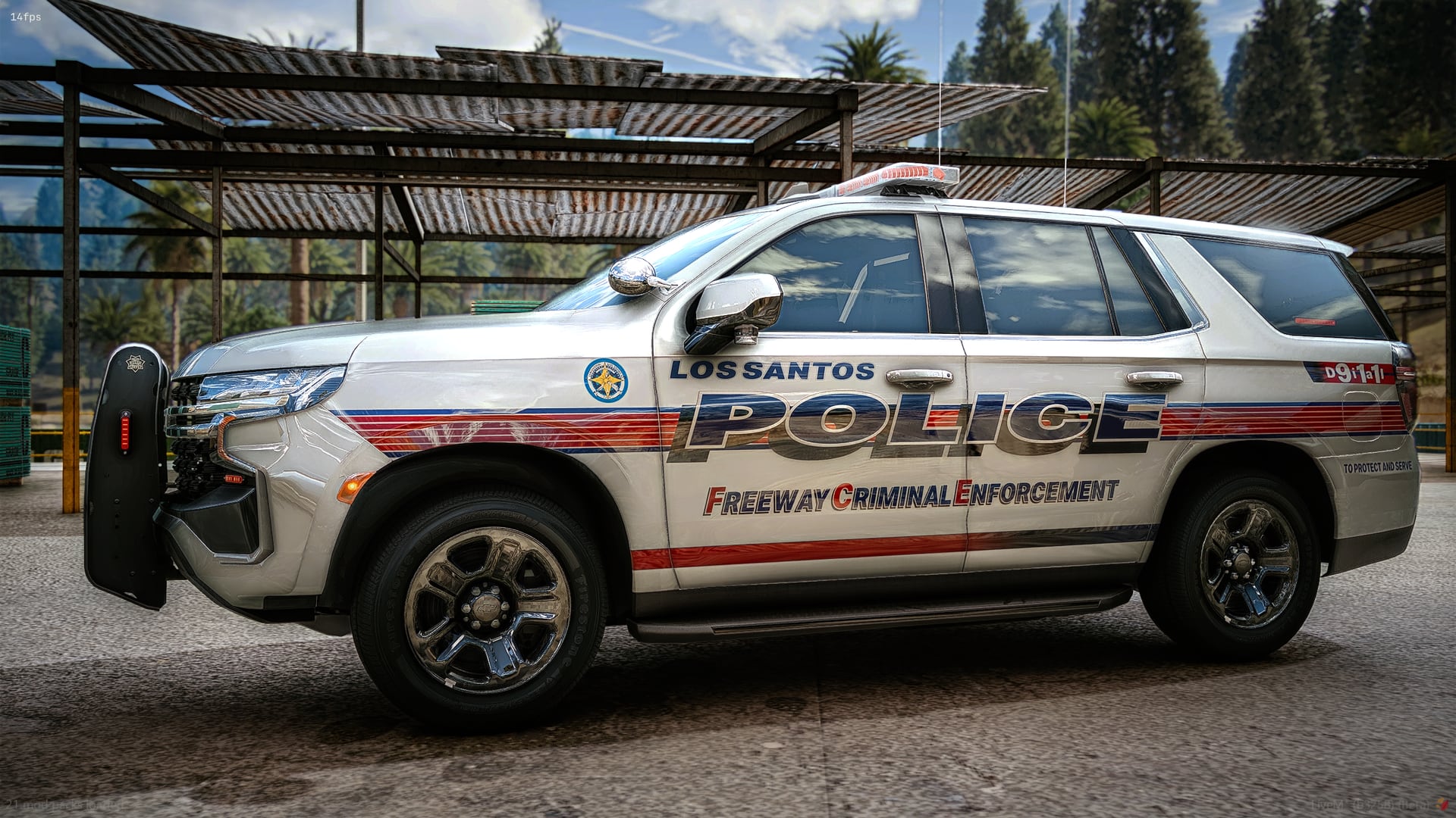 APD Chevrolet Tahoe, Liberty II Lightbar