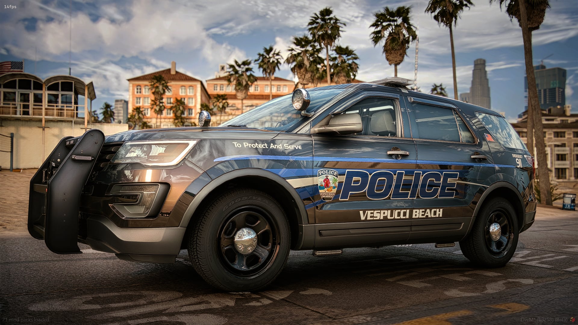 HT 2019 Ford Explorer FPIU, Legacy Lightbar