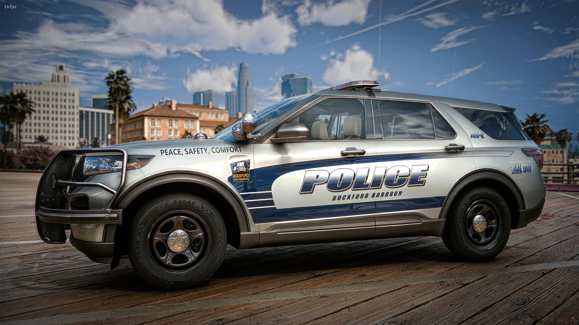 2025 Ford Explorer FPIU, Integrity Lightbar