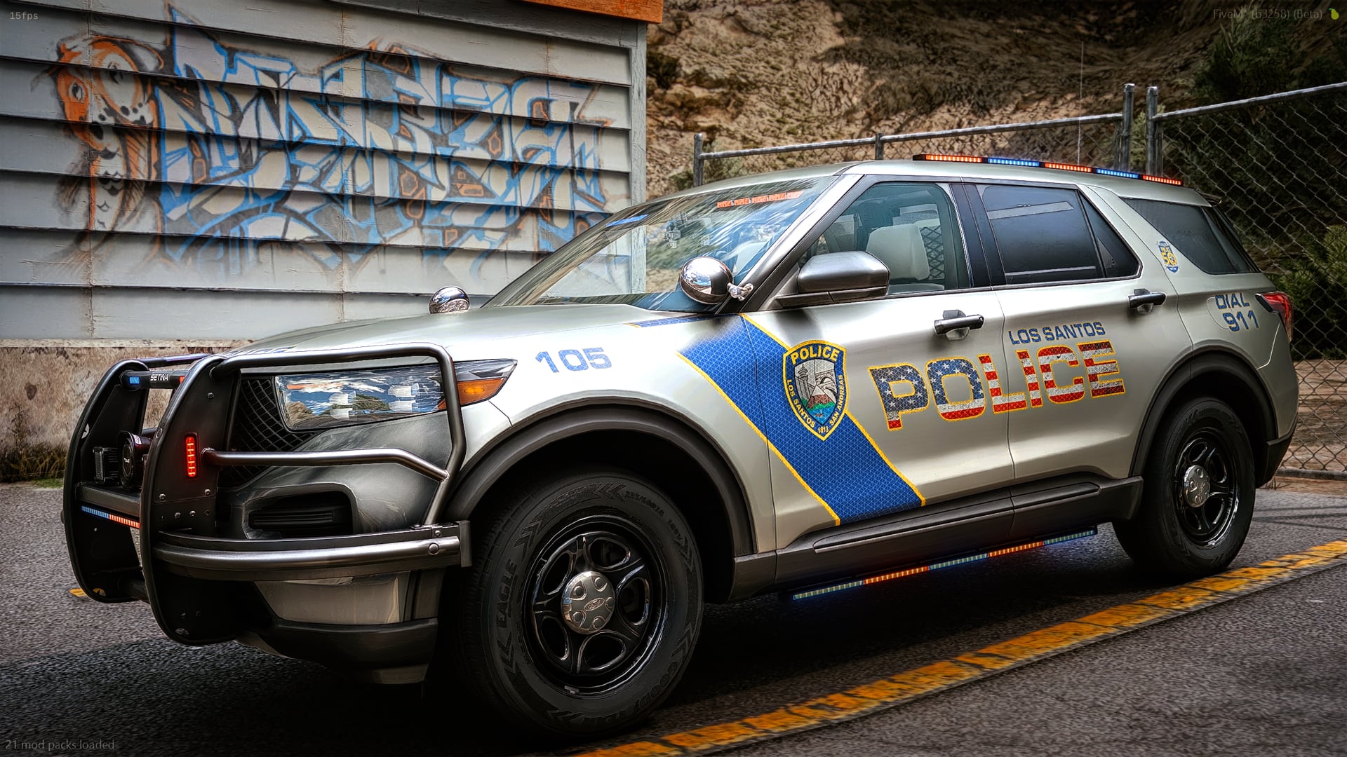 Ford Explorer FPIU, Roof Runner Lightbar