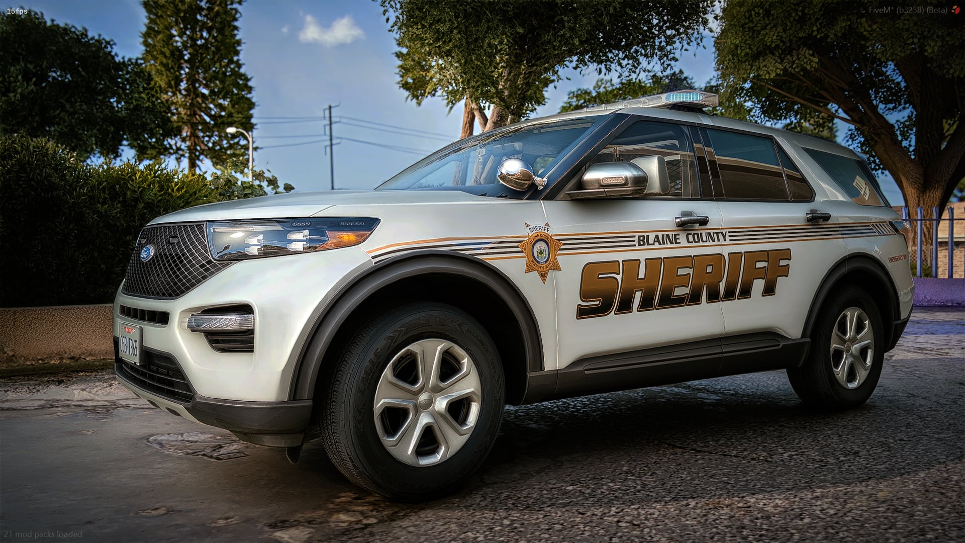 2025 Ford Explorer FPIU, Liberty II Lightbar