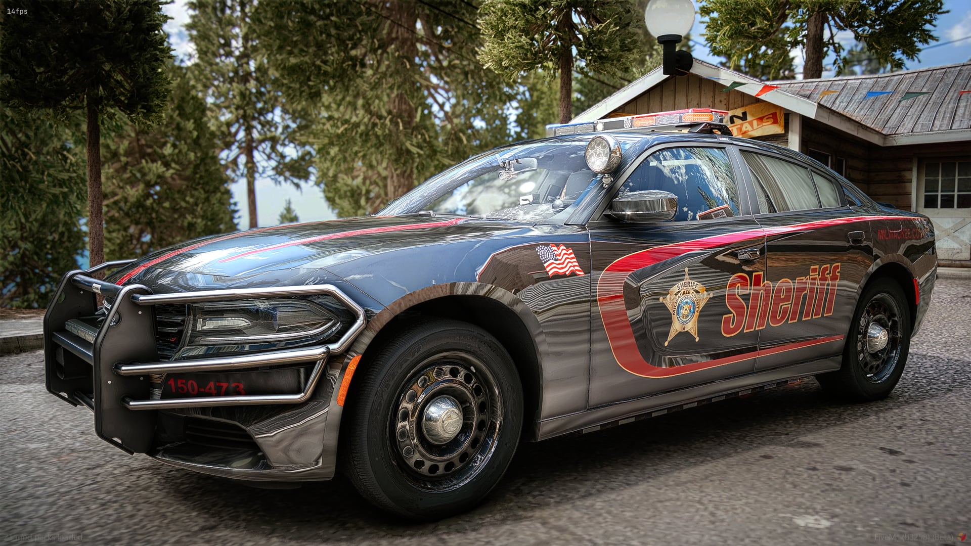 2018 Dodge Charger, Code 3 Lightbar