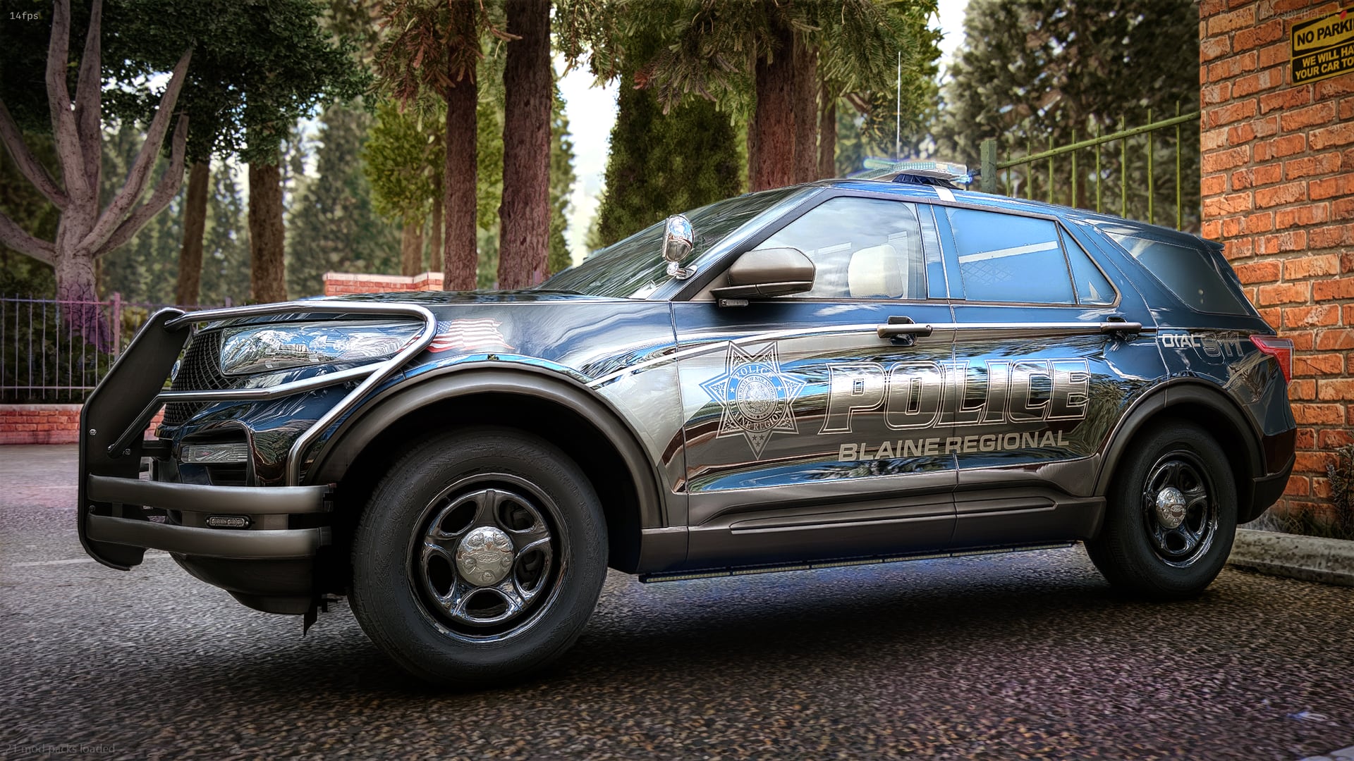 2020 Ford Explorer FPIU, Legacy Lightbar