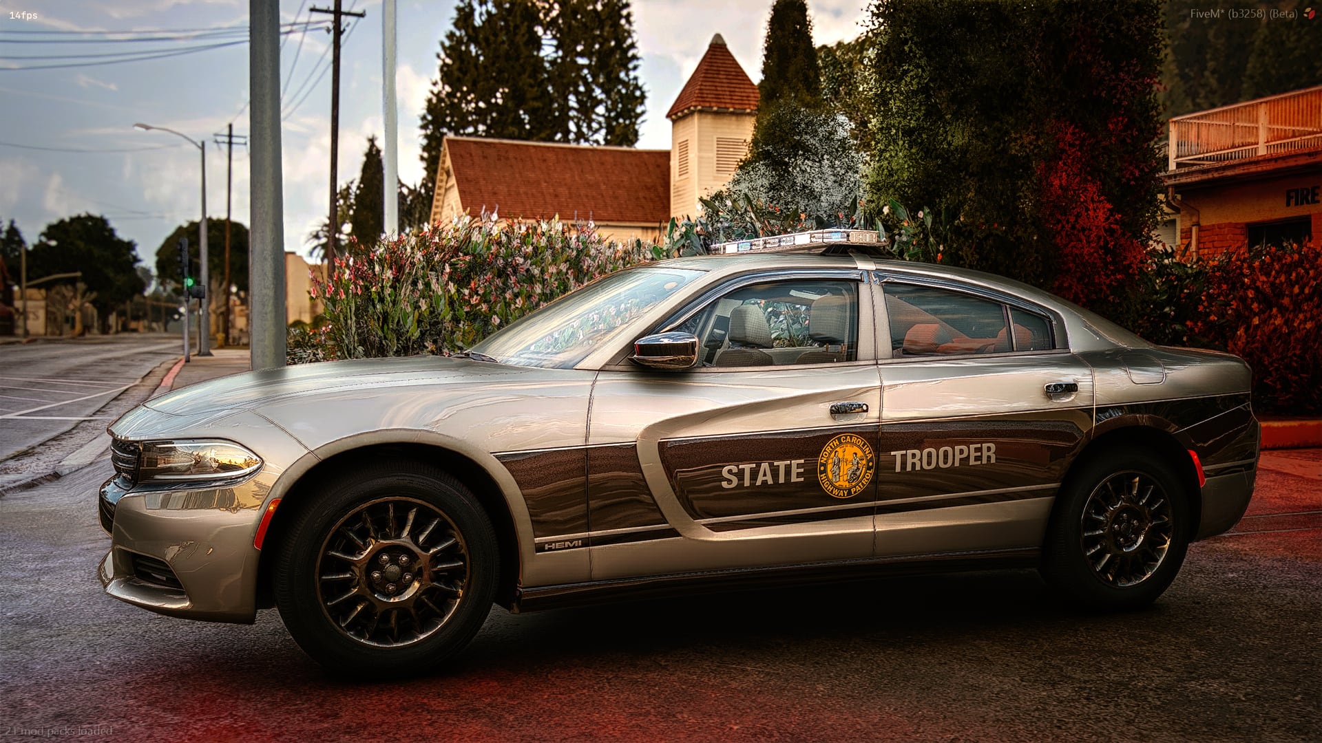 Dodge Charger Highway Patrol, Liberty Lightbar