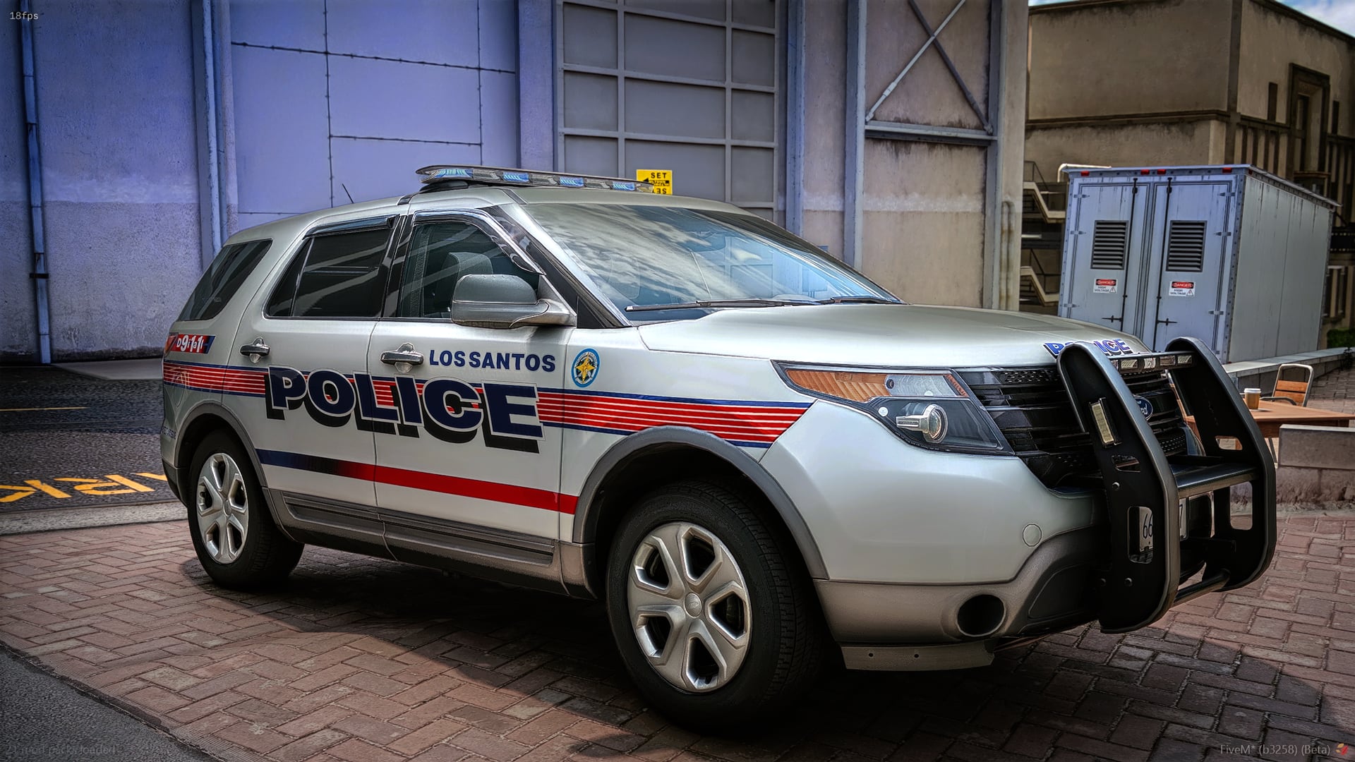 2013 Ford Explorer FPIU, SoundOff nForce Lightbar