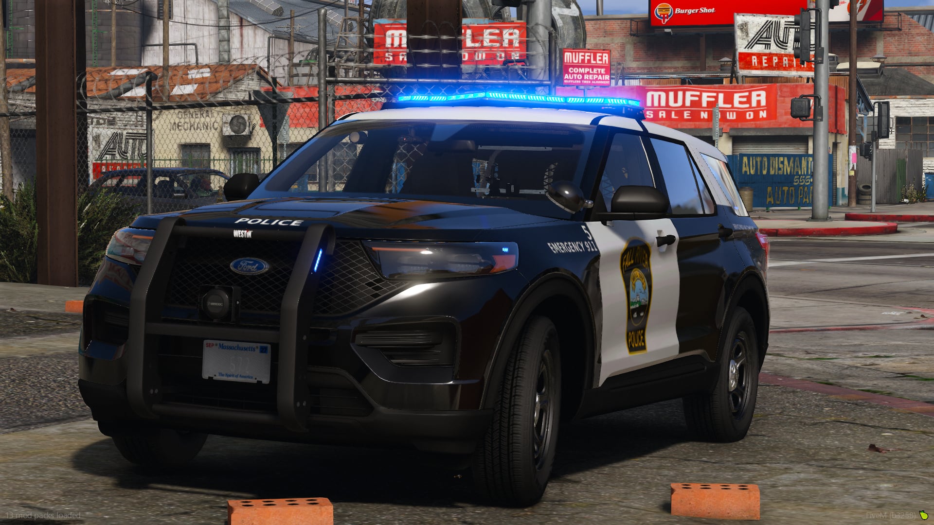 Fall River Police 2020 Ford Explorer FPIU