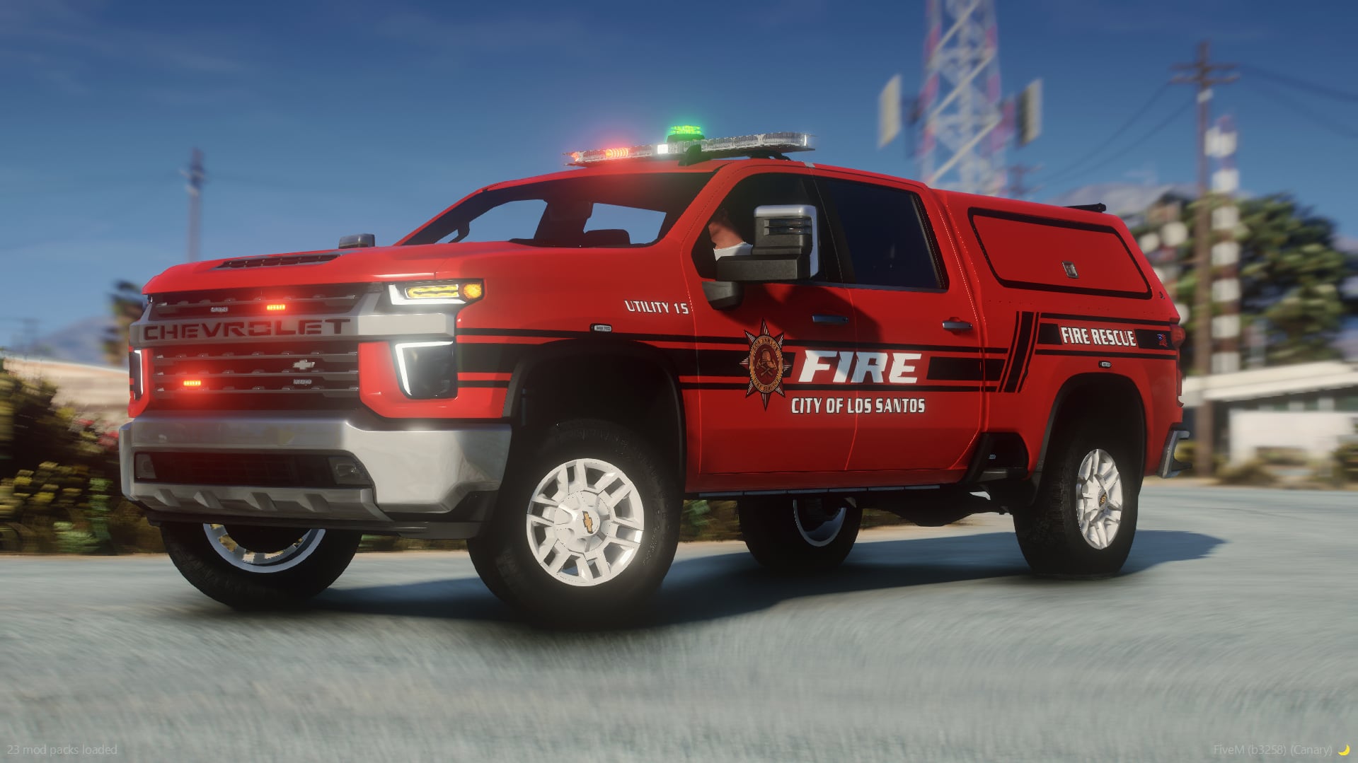 Los Santos Fire Rescue Chevrolet Silverado 2500HD, Utility